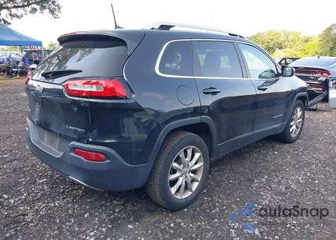 2016 Jeep Cherokee Limited z USA, uszkodzony, nr VIN 1C4PJMDB9GW211462